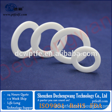 High Precision cnc parts teflon ptfe flat washer